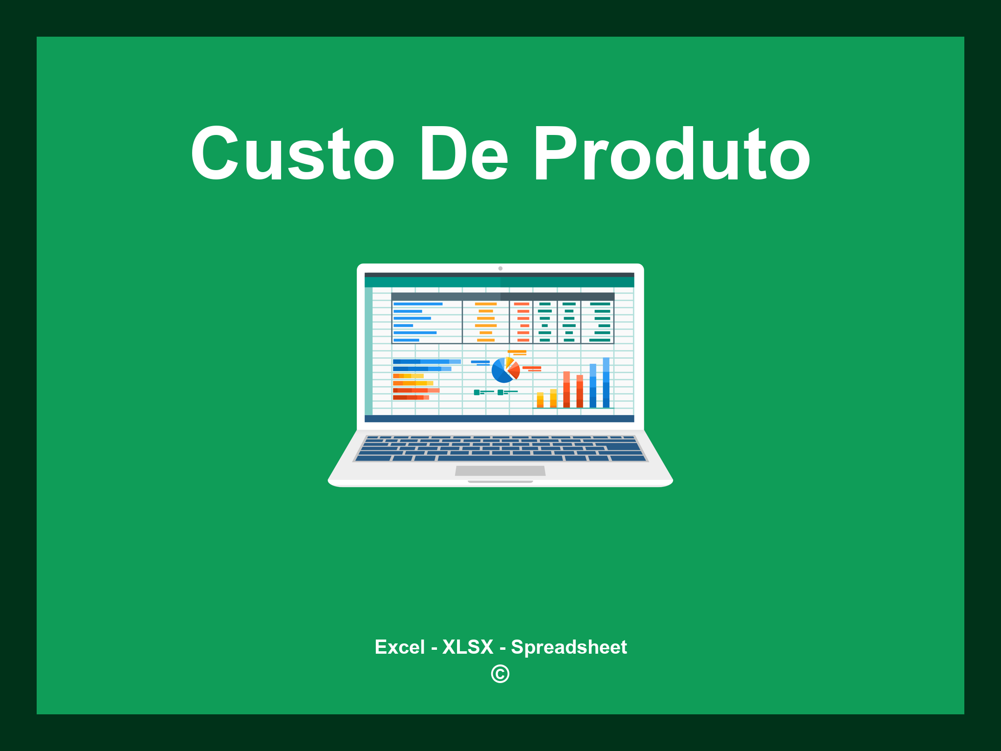 Planilha De Custo De Produto Excel