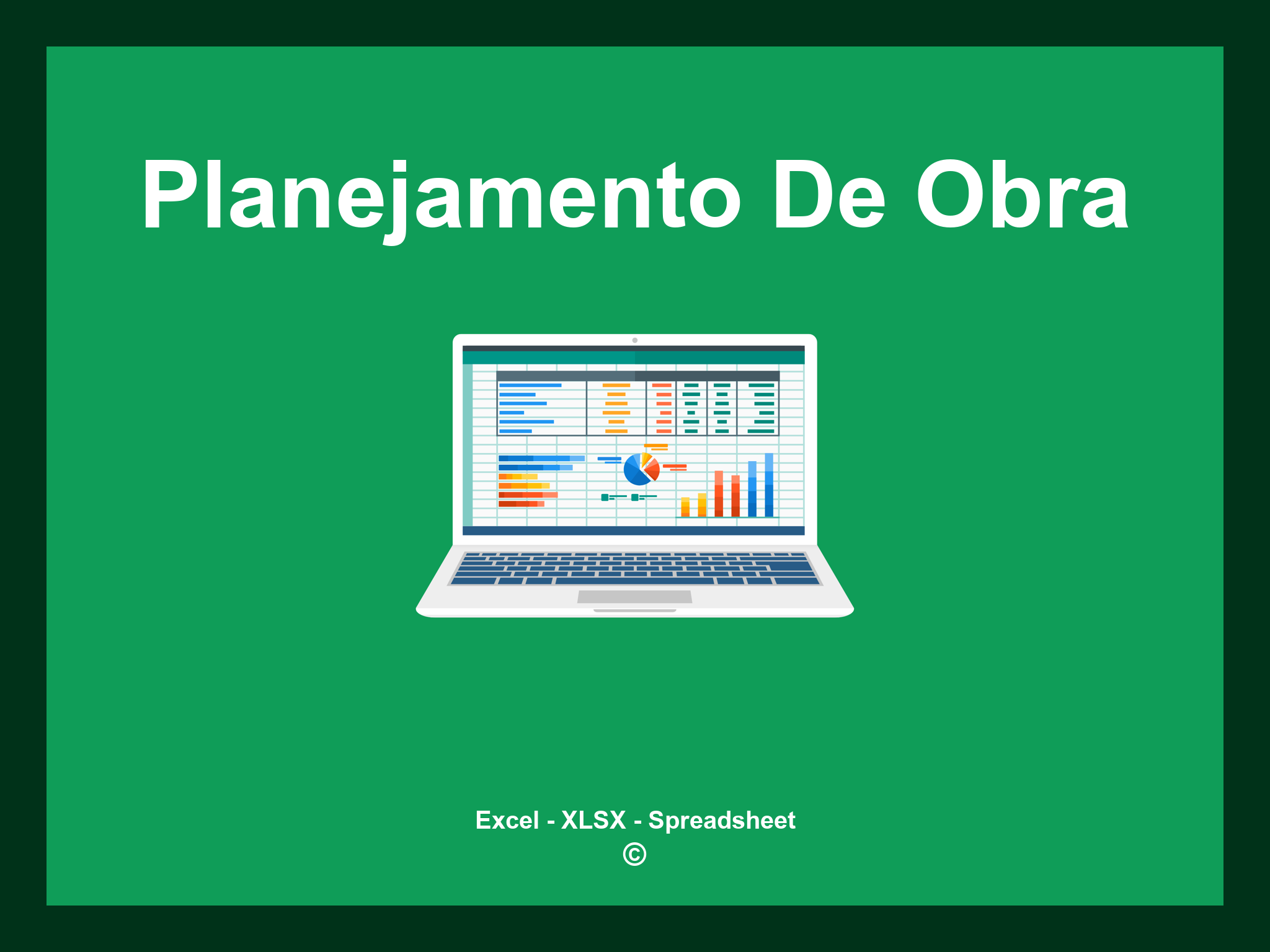 Planilha De Planejamento De Obra Excel