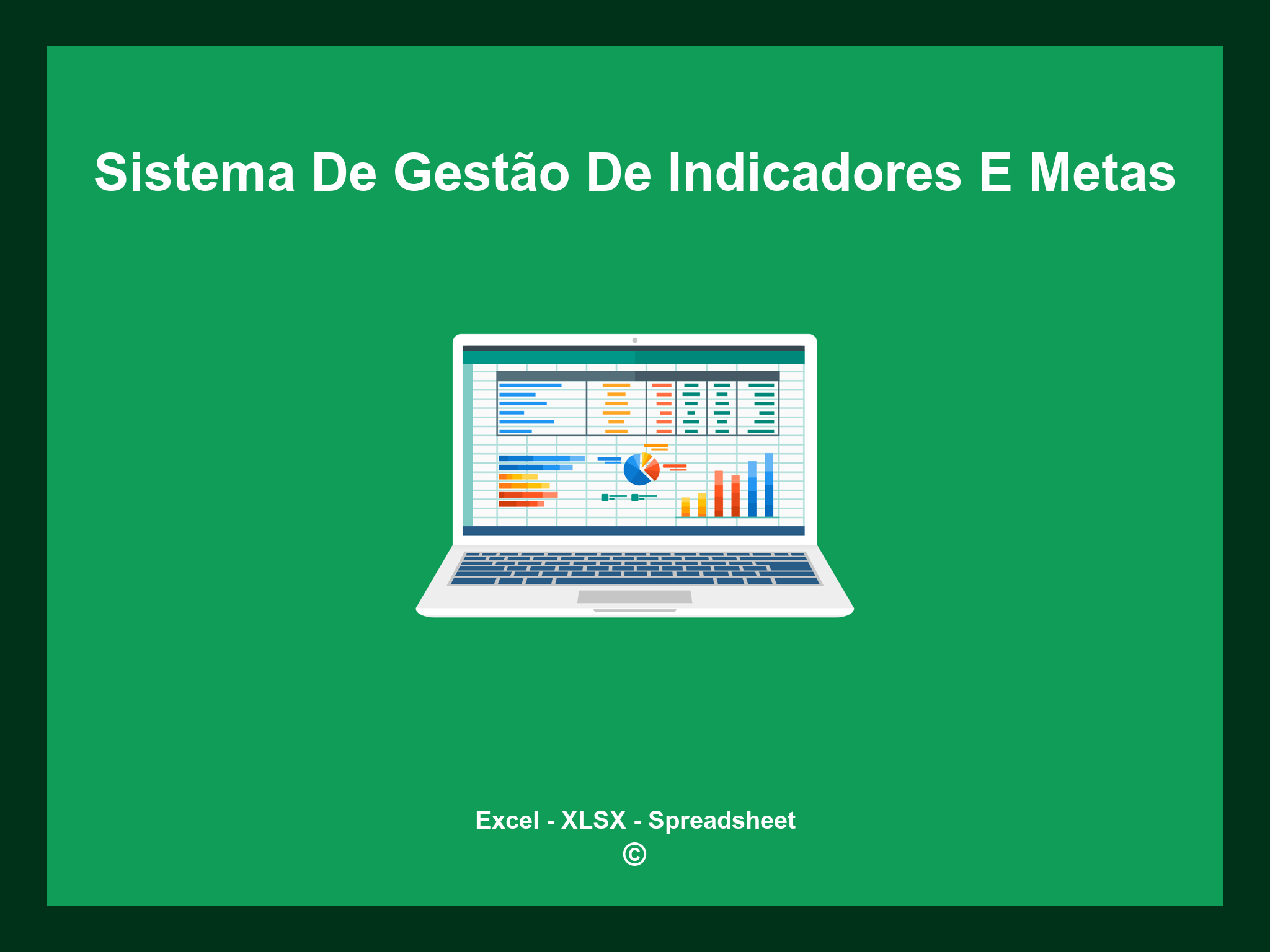 Planilha De Sistema De Gestão De Indicadores E Metas Em Excel